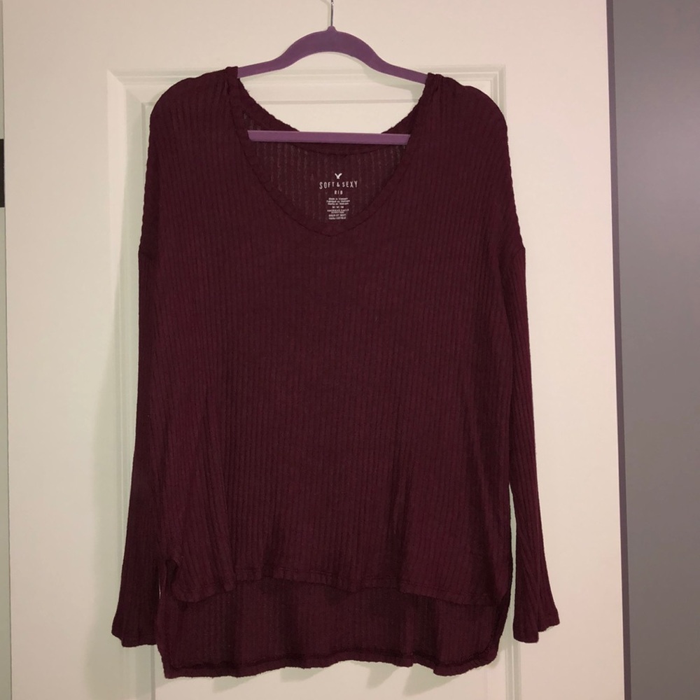 American Eagle Rib Sweater